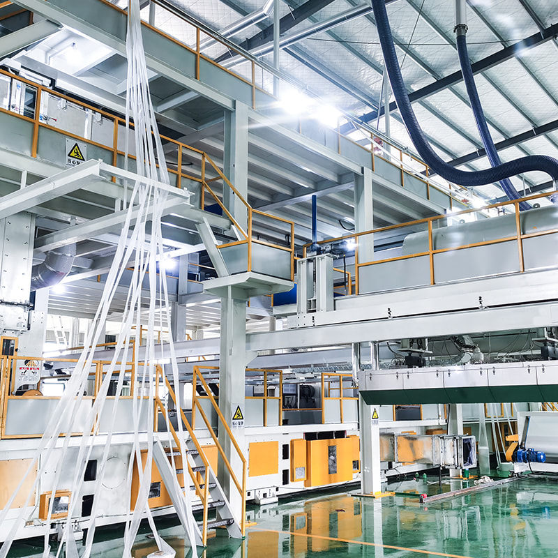 آلة صنع الأقمشة غير المنسوجة SMMSS آلة صنع الأقمشة غير المنسوجة SMMSS